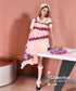 Gradient Tulle Layered Dress